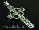 Anhänger Keltisches Kreuz mit Ring und Knotenrelief
